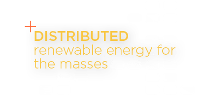 Renewable Energy for the Masses